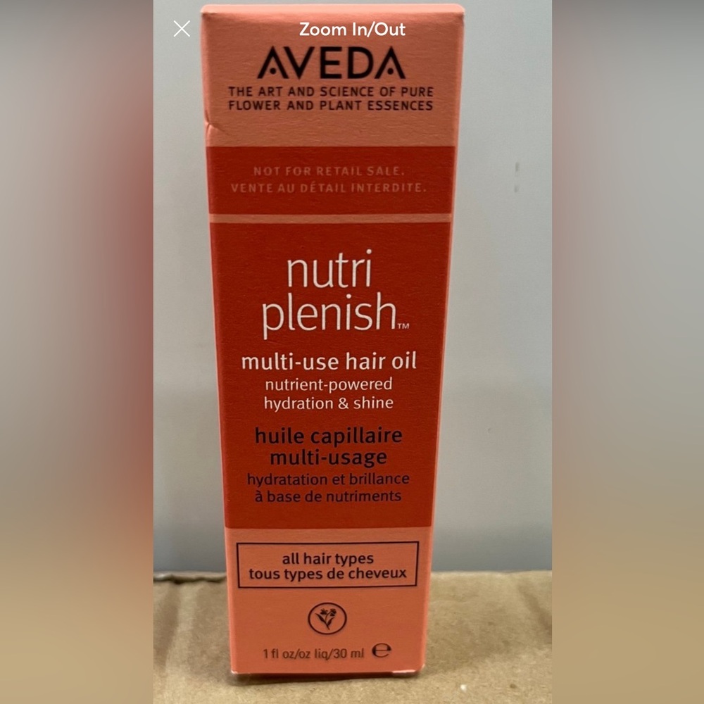 AVEDA Nutri Plenish Multi-Use Hair Oil 1 oz - Vibrant Orange
